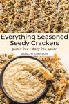 Seedy Everything Seasoned Crackers pin graphic