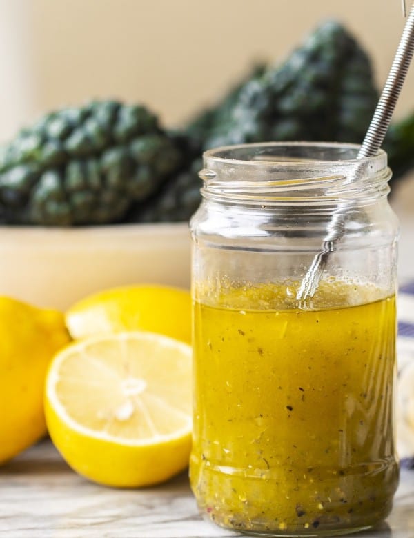 My Favorite Lemony Garlic Vinaigrette