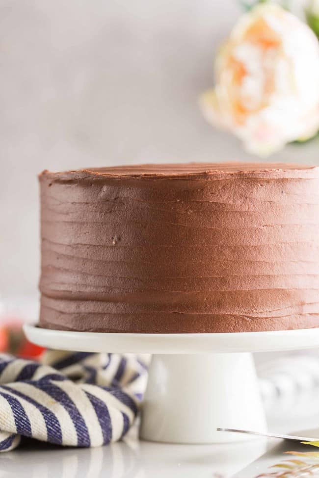 Gluten Free Chocolate Cake - A Saucy Kitchen