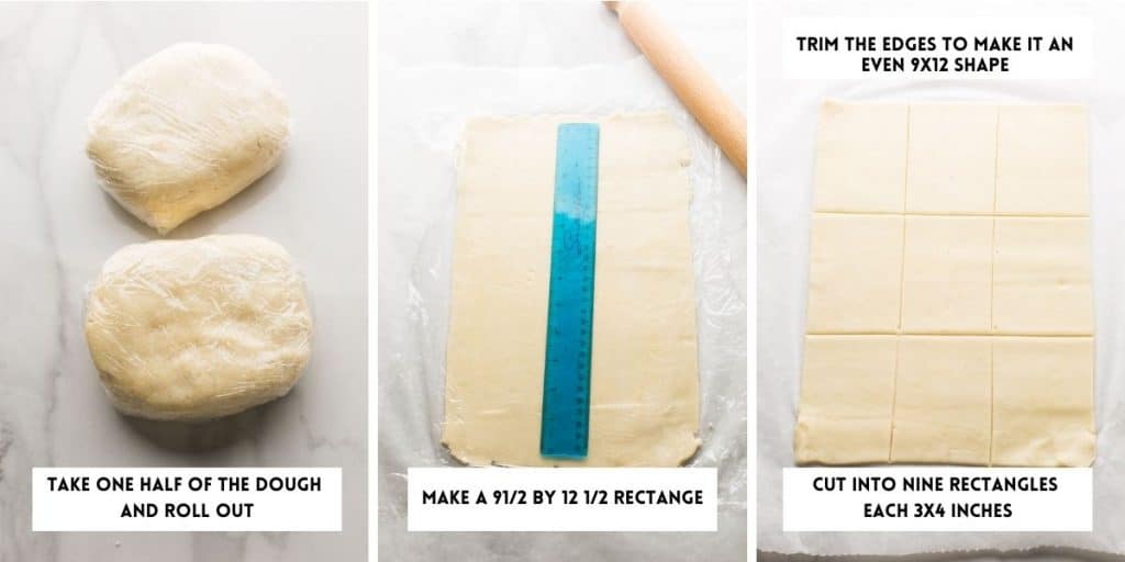 gluten free pie dough collage 