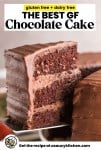 the best gluten free chocolate cake slice