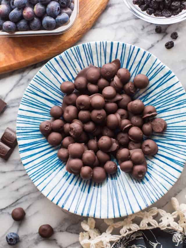 Chocolate Covered Blueberries