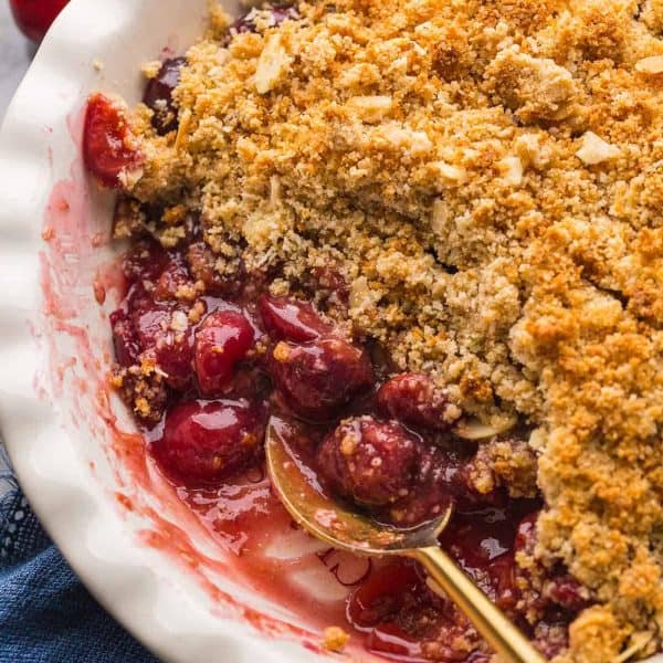 up close grain free cherry crumble