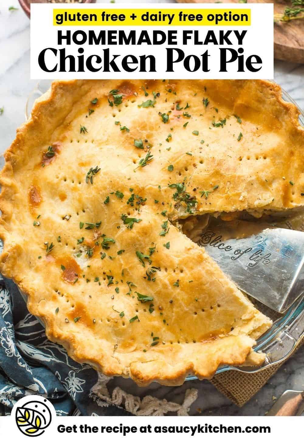 Gluten Free Chicken Pot Pie A Saucy Kitchen