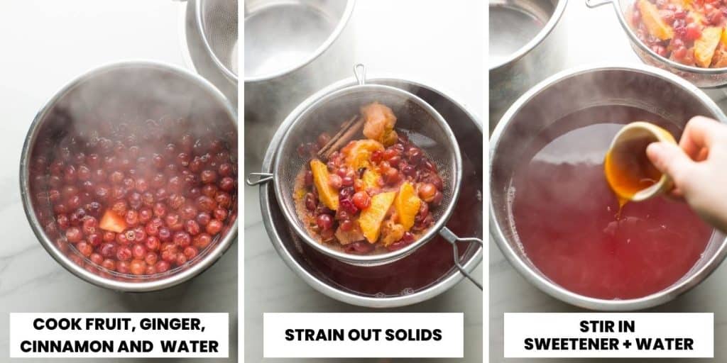 Instant Pot CranberryJuice preparation college