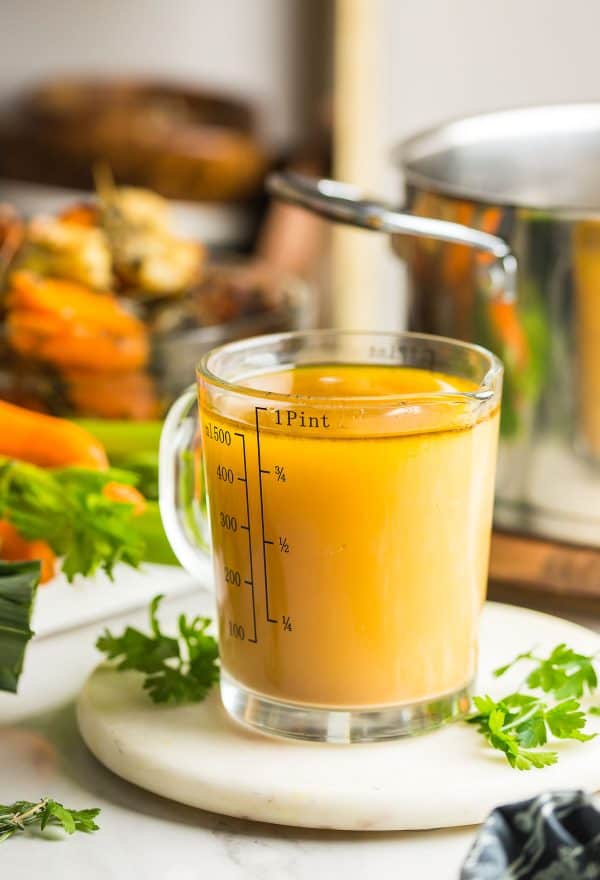 low fodmap vegetable stock