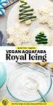 Vegan Royal Icing (Egg Free) pinterest graphic