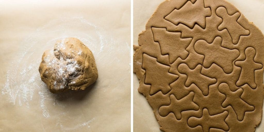 Gluten Free Gingerbread Cookies - dough