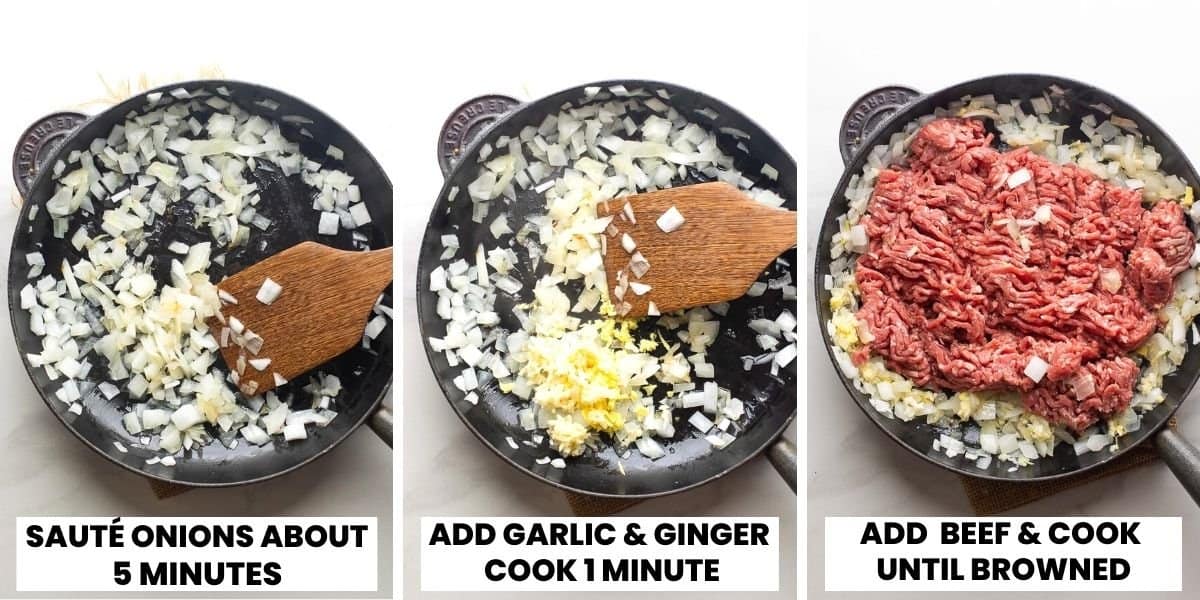 One Pot Ground Beef and Broccoli with Rice - A Saucy Kitchen