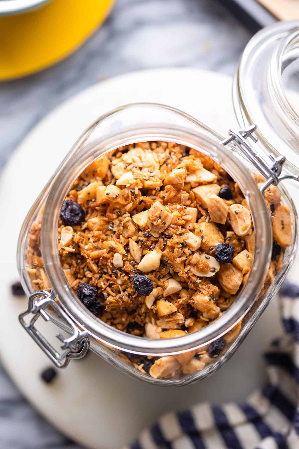 Grain Free Granola (Paleo + Vegan) A Saucy Kitchen