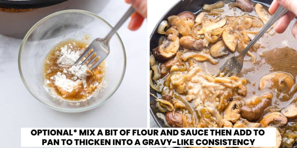 thickening sauce with flour