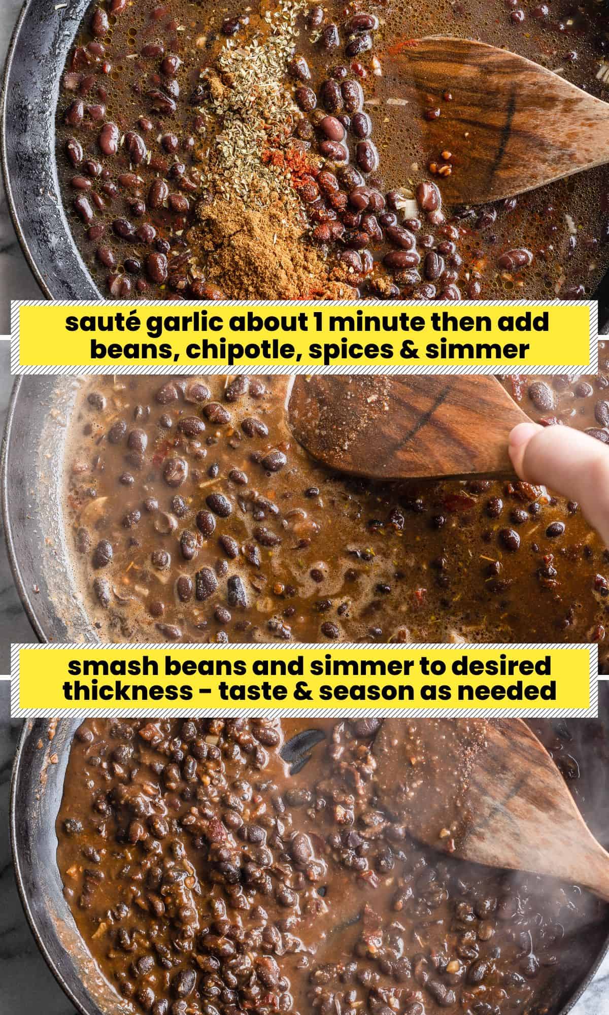 Sautéed Adobo Black Beans A Saucy Kitchen