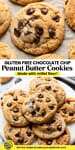 Gluten Free Peanut Butter Cookies (Millet Flour) pinterest marketing image