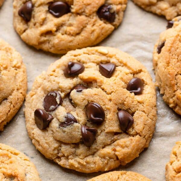 millet flour peanut butter chocolate chip cookies