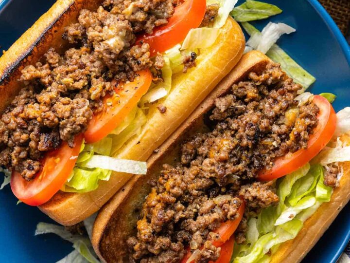 Chopped Cheese Sandwich (Gluten Free) - A Saucy Kitchen