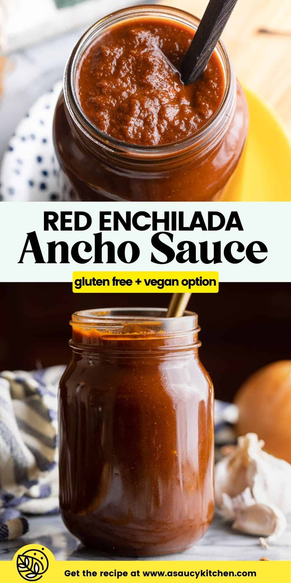 Homemade Ancho Sauce (Red Enchilada Sauce) A Saucy Kitchen