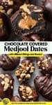 Chocolate Covered Dates pinterest marketing image