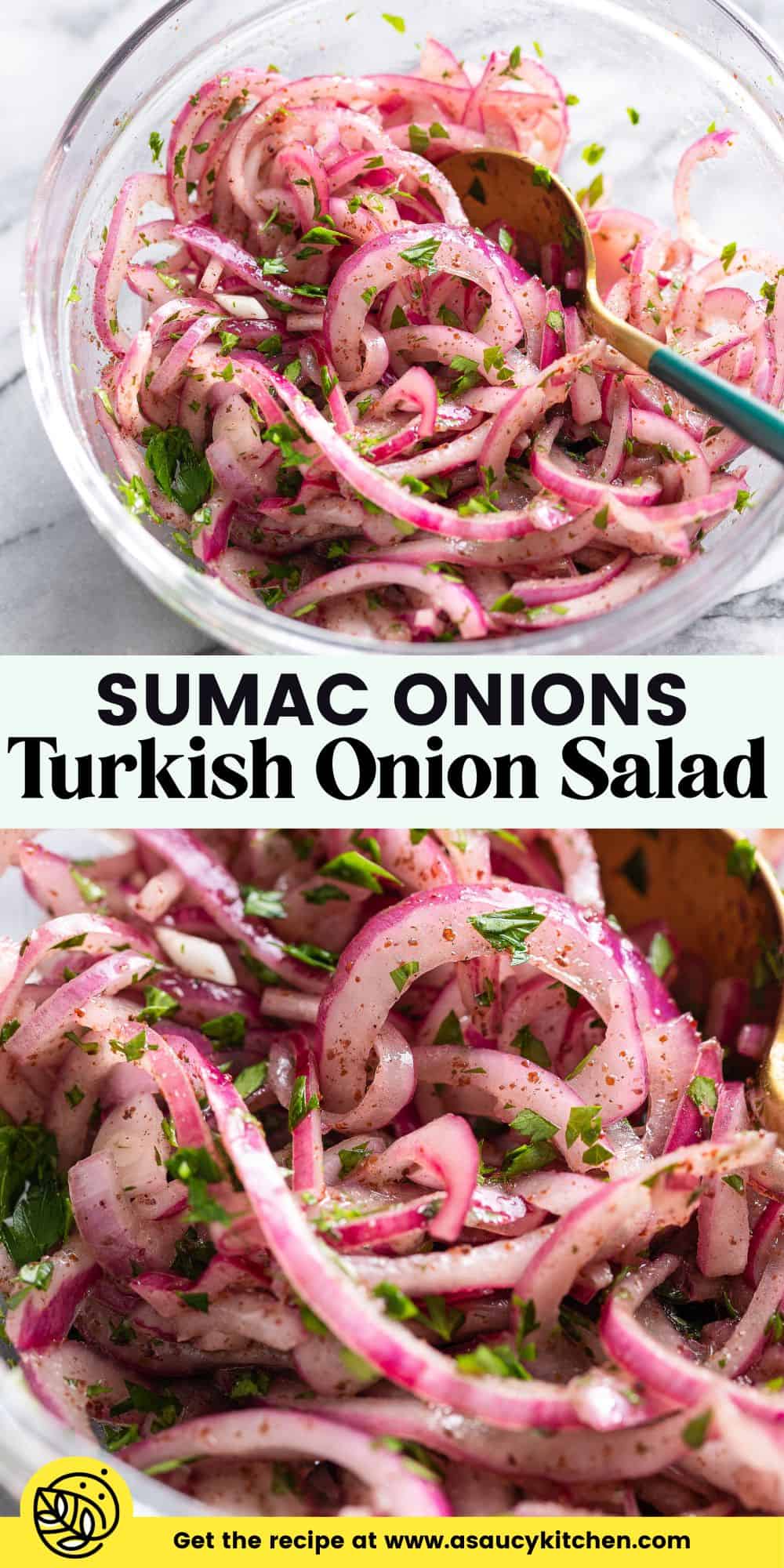 Sumac Onions (Turkish Onion Salad) A Saucy Kitchen