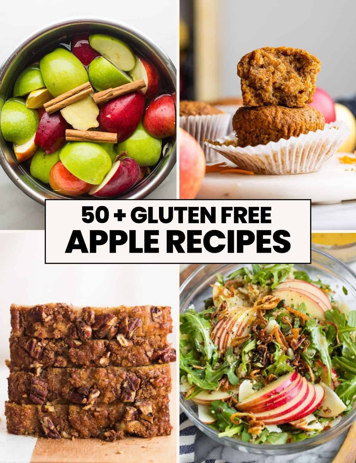gluten free vegan mini cinnamon apple loaves - Sarah Bakes Gluten Free