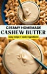 Creamy Homemade Cashew Butter pinterest marketing image