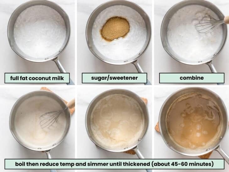 Homemade Coconut Milk Condensed Milk - A Saucy Kitchen