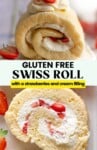 1 Gluten Free Swiss Roll with Strawberries & Cream pins