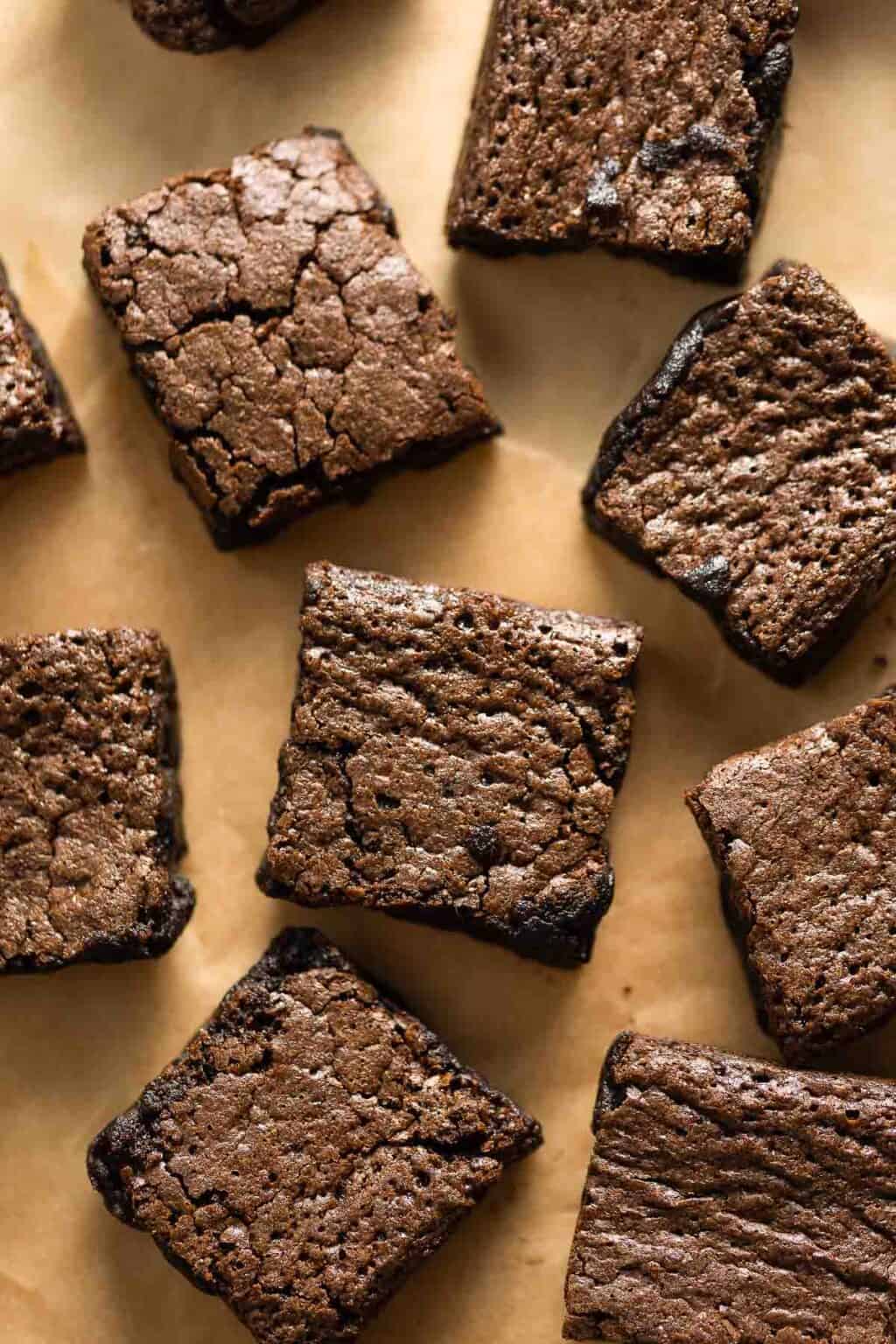 Fudgy Carob Brownies (GlutenFree) A Saucy Kitchen