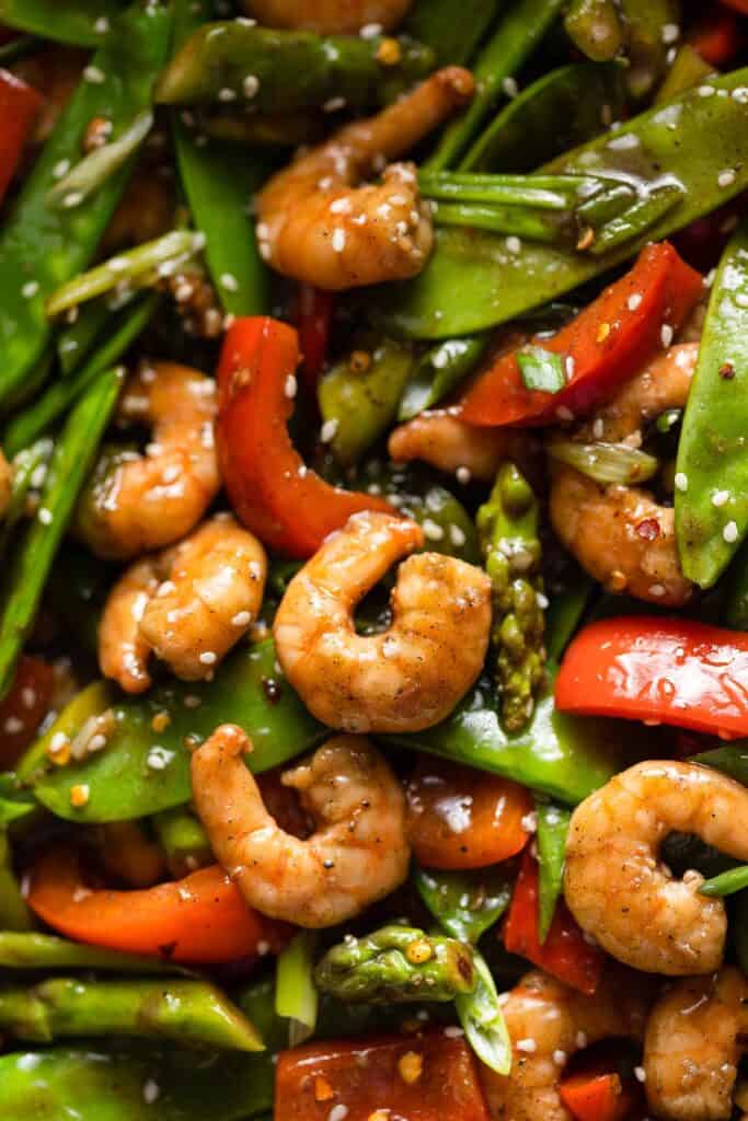 Five Spice Shrimp & Vegetable Stir Fry 