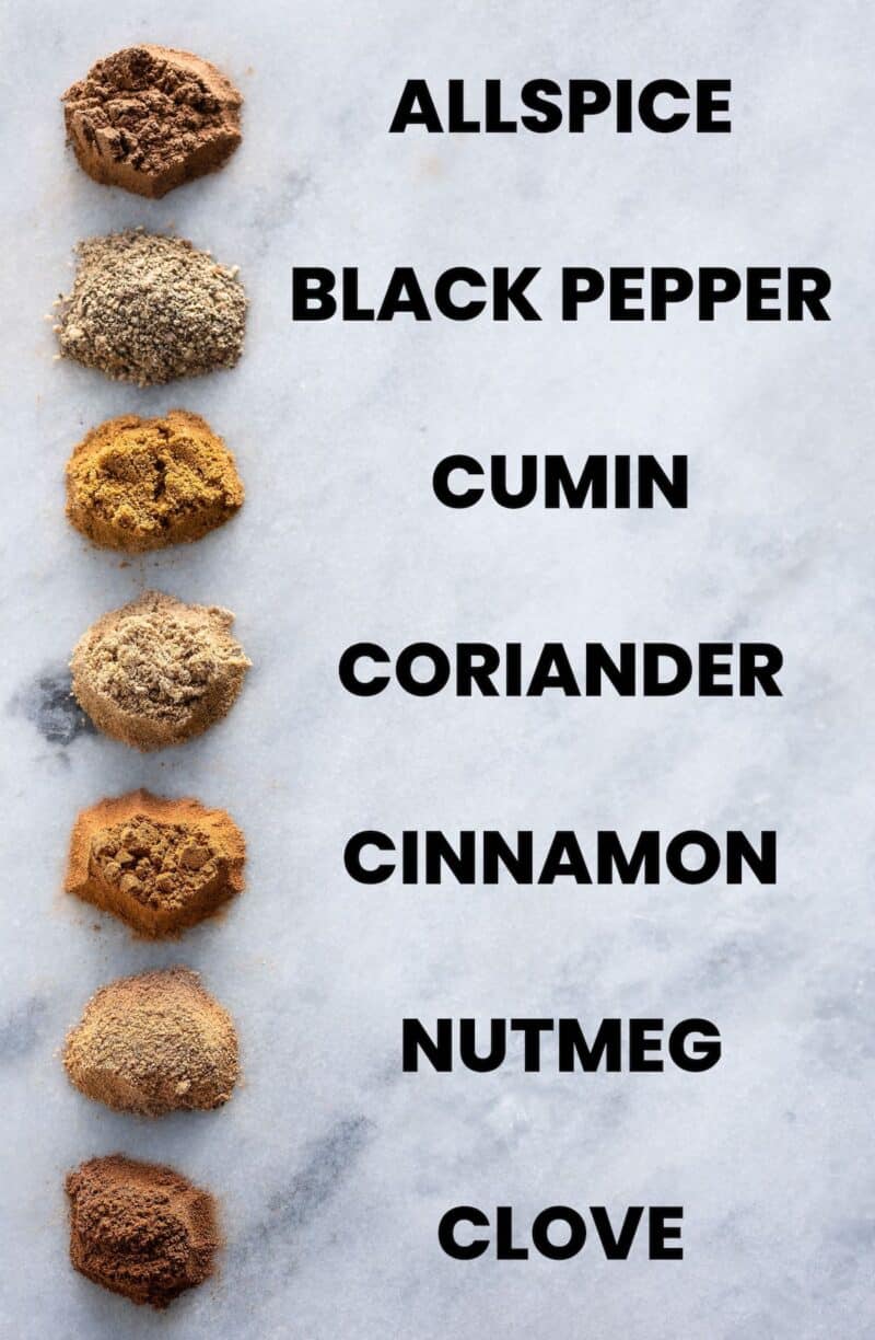 Lebanese Seven Spice (Baharat) - A Saucy Kitchen