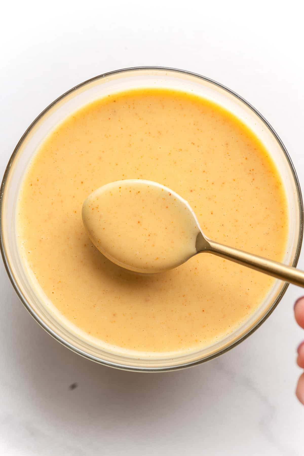 Hot Honey Mustard Dipping Sauce - A Saucy Kitchen