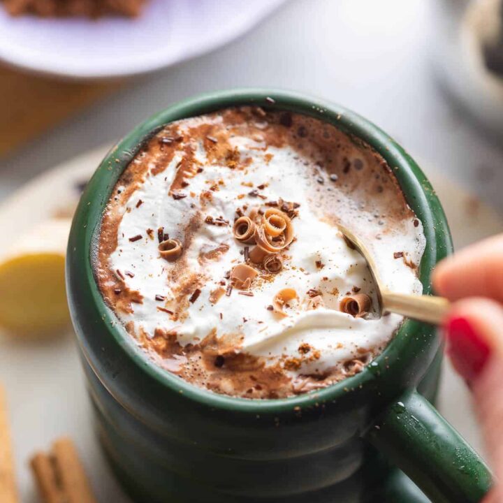 Spiced Chai Hot Chocolate