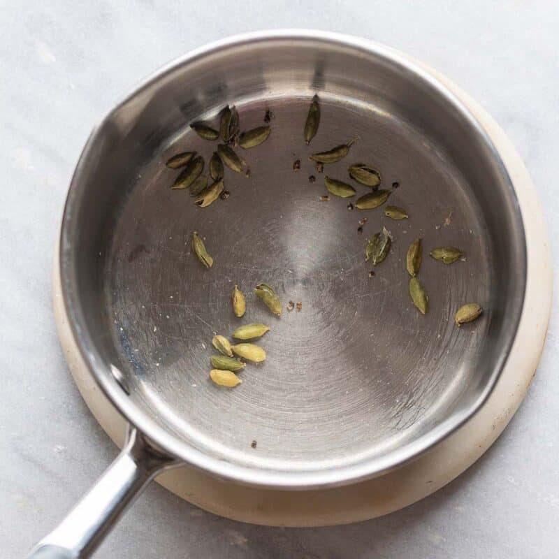 Cardamom Rose Simple Syrup - A Saucy Kitchen
