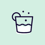 drink icon cartoon for A Saucy Kitchen